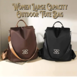 Women Large Capacity Outdoor Tote Bag (coffee / brown) - Image 6