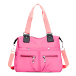 Women's Handbag Solid (pink) - Image 2