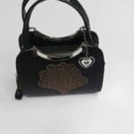Women's Handbag Stone (black)