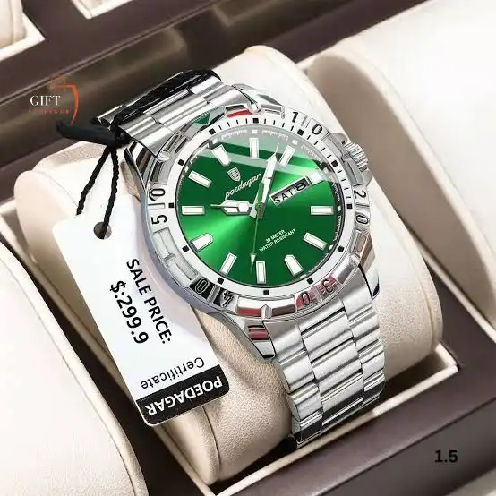 POEDAGAR 959 Stainless Steel Men's Watches