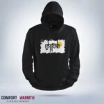 মুসাফির  Islamic Hoodie (Black) - Image 2