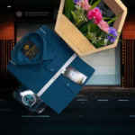 Solid China Maicro Fabrics Shirt For Men's ( Navy Blue) - Image 4