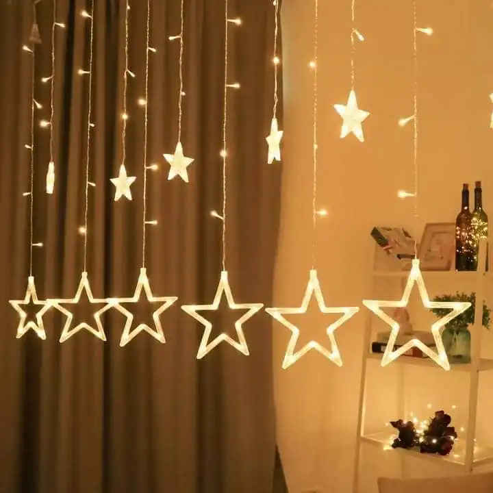 Moony Star Curtain Lights
