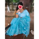 সেমি মসলিন শাড়ি - Image 5
