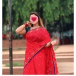 হাঁপ সিল্কে করা বুটিক আর্ট শাড়ি - Image 4