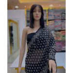 Glittering Glow Gemstone Saree. - Image 2