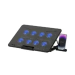 Rapoo CF300 High-Efficiency Laptop Cooling Pad – Black - Image 2