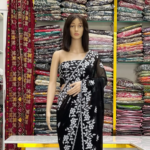 Sequence Blossom Embroidery Sharee