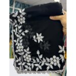 Sequence Blossom Embroidery Sharee - Image 4