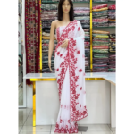 Sequence Blossom Embroidery Sharee - Image 3