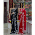 Sequence Blossom Embroidery Sharee - Image 4