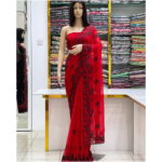 Sequence Blossom Embroidery Sharee - Image 3