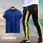 Stylish Sports T-Shirt & Trouser (2pc Set)