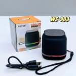 WSTER WS-903 Colorful Lighting Mini Wireless Speaker - Image 5