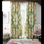 2 Piece 3D Print Premium curtain - Image 2