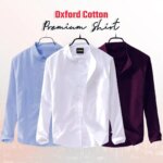 3 Pcs Combo Men's Ban Collar Cotton Shirt- - Image 2