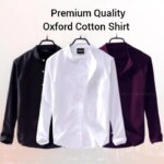 3 Pcs Combo Men's Ban Collar Cotton Shirt- - Image 2