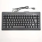 A4Tech KR-86 ComfortKey Ergonomic Wired Keyboard with Silent Key Design - Image 2