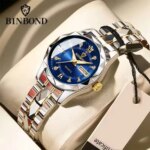 BINBOND Top Brand Luxury Fashion Business Womens Watches 30M Week Date Clock Sport Quartz Womens Wristwatch - Image 2