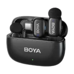 BOYA mini-14-B The World's Tiniest Wireless Microphone (1RX, 2TX) for android devices - Image 2