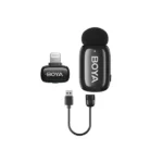 BOYA mini-16 The World's Tiniest Wireless Microphone (1RX, 1TX) for IOS Device's - Image 4