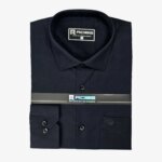 Cotton Exclusive Formal Shirt (Black) - Image 2