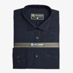 Cotton Exclusive Formal Shirt (Navy Blue) - Image 2