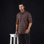 Cotton full Sleeve Check Shirt for Men's - Image 2