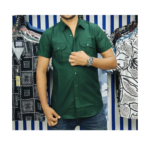 Double Pocket shirt for men (Green)