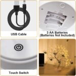 HONPHIER 108 LED Warm White Tree Lamp - Image 4