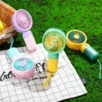 Handheld Portable Desktop Table USB Rechargeable Sports Pocket Mini Fan with Lanyard - Image 6