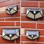 LED Bright Outdoor Solar Lights with Motion Sensor Solar Powered Wireless Waterproof Night Spotlight - Image 5