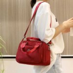 Large Capacity Fashionbag (maroon) - Image 3