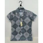 Luxury China Spandex Cot Drooped Shulderd Shirt - Image 2