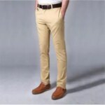 Men's Gabardine Pant- Biskuit Colour