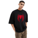 Men's Stylish Drop Shoulder (Black) - Image 2