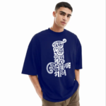 Men's Stylish Drop Shoulder (Blue) - Image 2