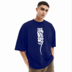 Men's Stylish Drop Shoulder (Blue) - Image 2