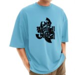 Men's Stylish Drop Shoulder (Sky)