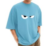 Men's Stylish Drop Shoulder (Sky)