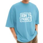 Men's Stylish Drop Shoulder (Sky) - Image 2