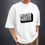 Men's Stylish Drop Shoulder (white)