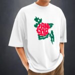 Men's Stylish Drop Shoulder (white) - Image 2