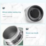 Mini Vacuum Insulated Tumbler Stainless Steel For Hot and Cold Drinks Travel 300ml - Image 5