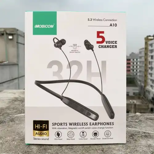 Mobicom-Voice-Changer-Bluetooth-Neckband-A10 Mobicom Voice Changer Bluetooth Neckband A10 - Image 1