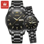 Olevs 5563 CHAIN WATCH –( Black ) For Women - Image 3