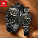 Olevs 5563 CHAIN WATCH –( Black ) For Women - Image 6