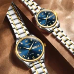 Olevs 5563 CHAIN WATCH –( Blue Dial) For Men - Image 6