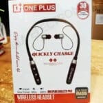 Oneplus Bullets Pro Neckband Bluetooth Earphone 30 Hours Music Playback - Neckband -Wireless Earbud