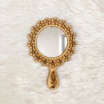 Portable Attractive Design Mini Wooden Mirror - Image 2